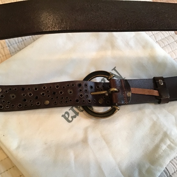 MaxMara handmade leather belt 35”-39” like new main image 6